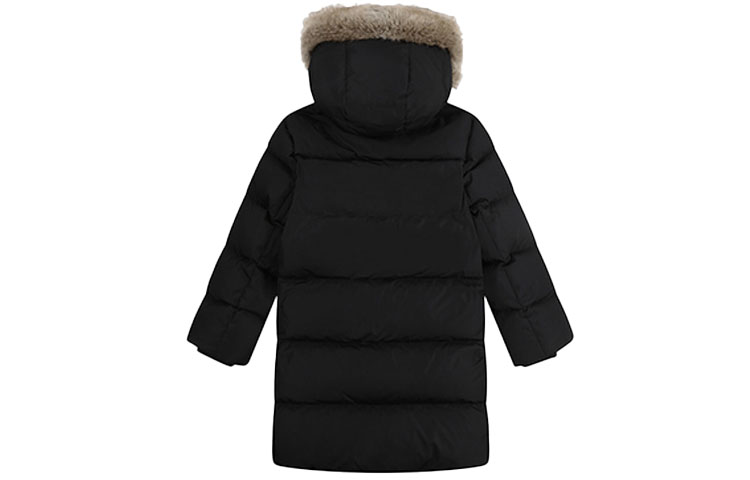 MLB New York Yankees Small Logo Black Long Down Jacket Unisex Winter Hoodie. 3ADJEC716-50BKS 圖 3