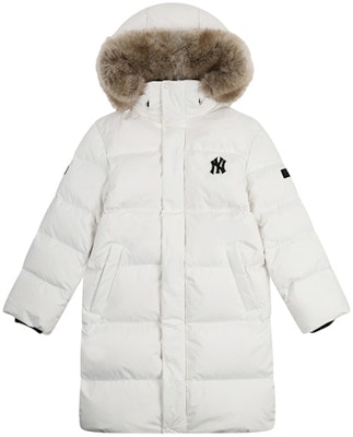 MLB纽约洋基队小标象牙白男女冬季羽绒连帽外套。 3ADJEC716-50IVS Order MLB纽约洋基队小标象牙白男女冬季羽绒连帽外套。 3ADJEC716-50IVS