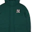 Shop MLB纽约洋基队纯色连帽羽绒服男女通用 - 深绿色. 3ADJEC526-50GND
