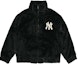 Buy MLB New York Yankees Solid Logo Fleece Jacket Unisex Black. 3AJPF0416-50BKS