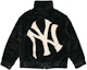 Lookbook MLB New York Yankees Solid Logo Fleece Jacket Unisex Black. 3AJPF0416-50BKS