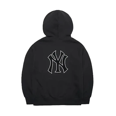 MLB New York Yankees Solid Logo Hoodie Unisex Black 3AHDB5116-50BKS