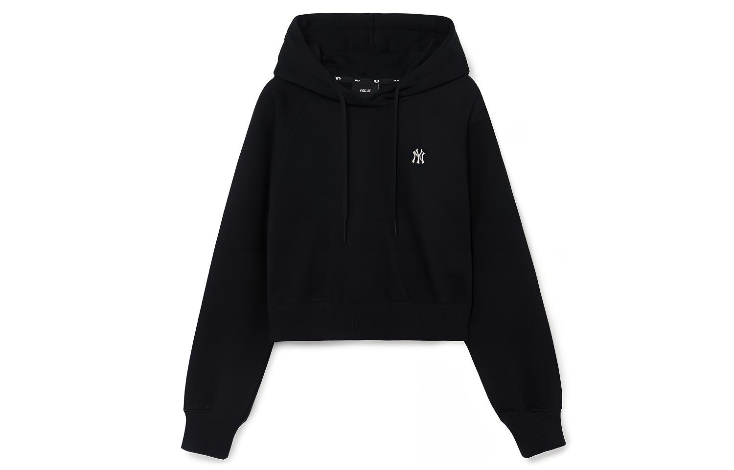 MLB New York Yankees Solid Logo Printed Sweatshirt Unisex - Black 3FHDB0231-50BKS