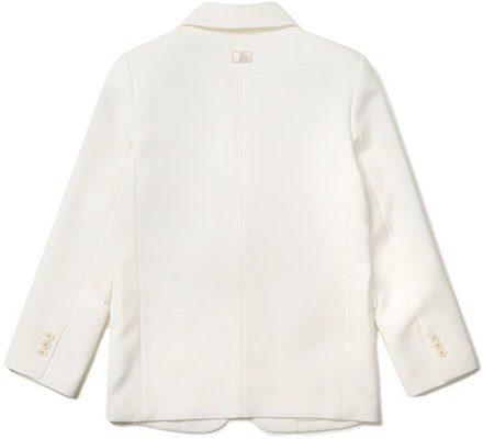 MLB ニューヨークヤンキース Vネック シングルブレスト ジャケット ユニセックス アイボリーホワイト 31JK01111-50I Lookbook MLB ニューヨークヤンキース Vネック シングルブレスト ジャケット ユニセックス アイボリーホワイト 31JK01111-50I