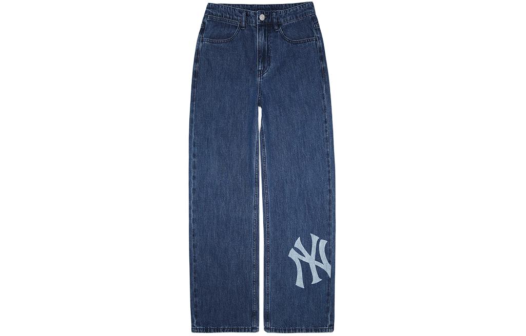 Order Pantalones Casual MLB New York Yankees SS24 Logo Denim Indigo para Hombre. 3LDPB0741-50INS
