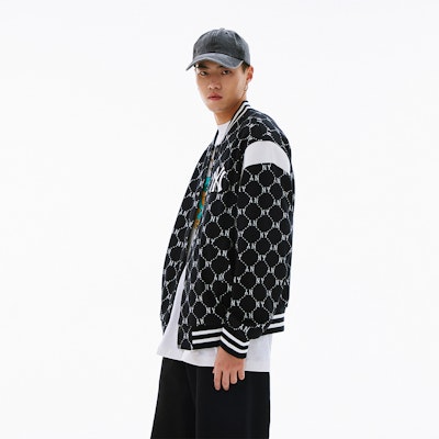 MLB ニューヨーク・ヤンキース SS24 レトロ モノグラム ブラック ベースボールジャケット ユニセックス 3AJPM0641-50BKS Details for MLB ニューヨーク・ヤンキース SS24 レトロ モノグラム ブラック ベースボールジャケット ユニセックス 3AJPM0641-50BKS