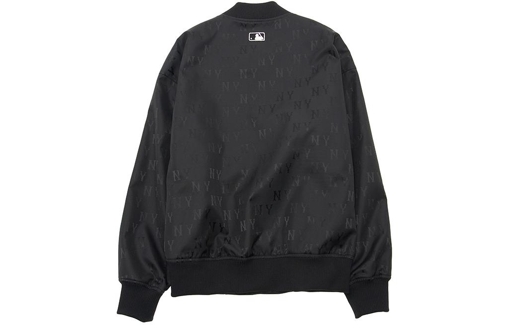 Lookbook MLB ニューヨークヤンキース SS24 レトロモノグラム 野球ジャケット ブラック ユニセックス 3AJPM0541-50BKS
