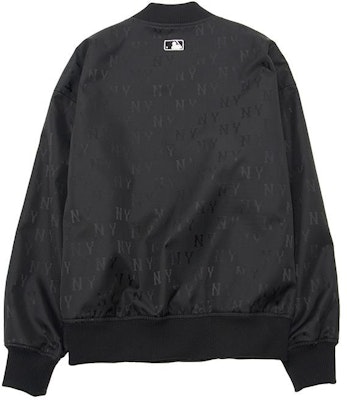 MLB ニューヨークヤンキース SS24 レトロモノグラム 野球ジャケット ブラック ユニセックス 3AJPM0541-50BKS Lookbook MLB ニューヨークヤンキース SS24 レトロモノグラム 野球ジャケット ブラック ユニセックス 3AJPM0541-50BKS