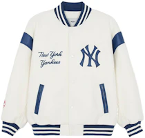 MLB New York Yankees SS26 Loose Fit Varsity Baseball Jacket Unisex 3AJPV2061-50CRS MLB New York Yankees SS26 Loose Fit Varsity Baseball Jacket Unisex 3AJPV2061-50CRS