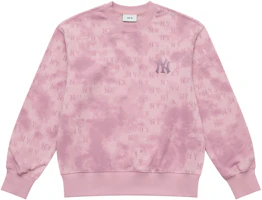 MLB New York Yankees Tie-Dye Logo Gradient Crewneck Pullover Sweatshirt Pink Unisex 3AMTM1154-50PKL MLB New York Yankees Tie-Dye Logo Gradient Crewneck Pullover Sweatshirt Pink Unisex 3AMTM1154-50PKL
