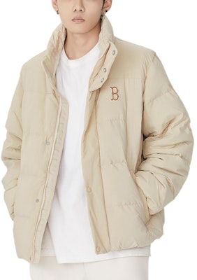 MLB New York Yankees Unisex Beige Down Jacket Winter Windproof Casual Coat 3ADJB0526-43BGS Sizing MLB New York Yankees Unisex Beige Down Jacket Winter Windproof Casual Coat 3ADJB0526-43BGS