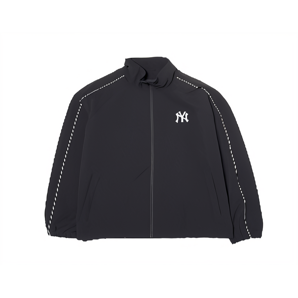 MLB New York Yankees Unisex Black Casual Long Sleeve Jacket 3AWJV0144-50BKS 圖 2