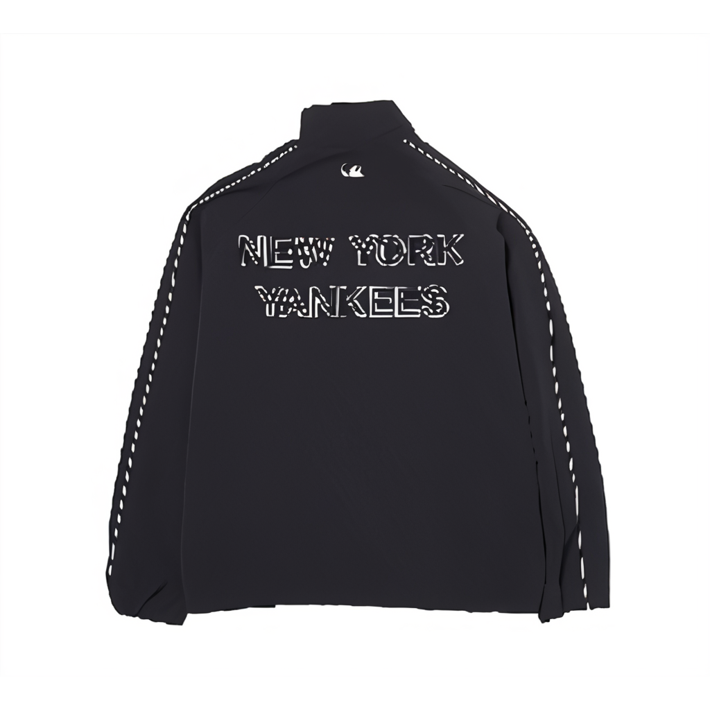 MLB New York Yankees Unisex Black Casual Long Sleeve Jacket 3AWJV0144-50BKS 圖 3