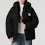 Lookbook MLB New York Yankees Unisex Black Hooded Down Jacket Fashionable & Comfortable 3ADJB1146-50BKS