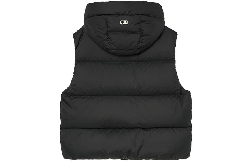 MLB New York Yankees Unisex Black Hooded Down Vest Jacket. 3ADVB0436-50BKS 圖 3