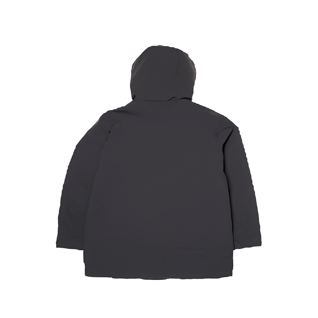 MLB New York Yankees Unisex Black Hooded Loose Fit Insulated Jacket. 3ADJB1446-50BKS 圖 3