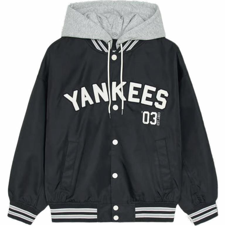 MLB New York Yankees Unisex Black Long Sleeve Casual Stylish Jacket. 3AJPV0451-50BKS 圖 2