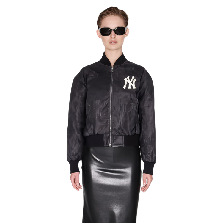 Purchase MLB New York Yankees Unisex Black Loose-Fit Jacket Cotton Coat. 3AJP25016-1