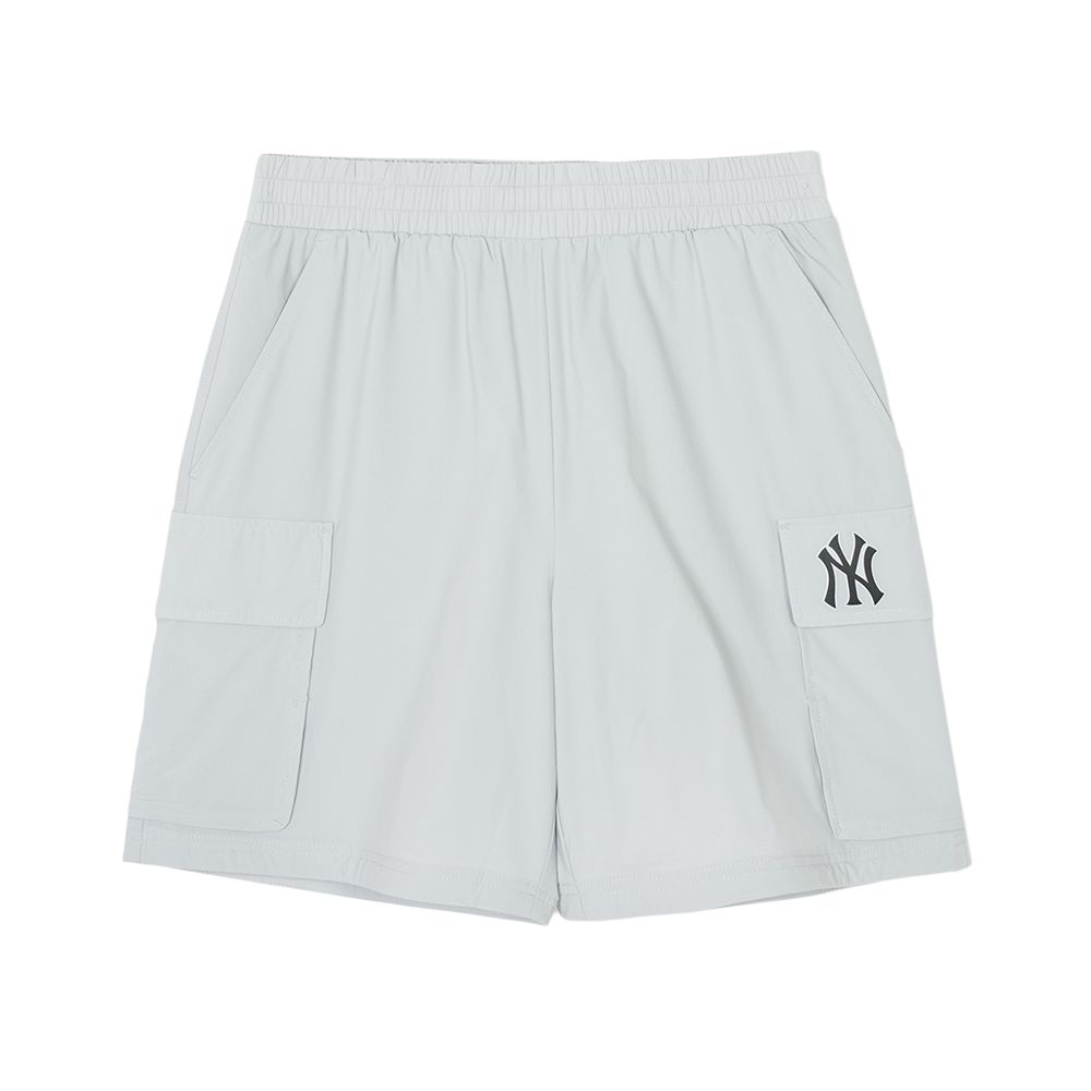 MLB New York Yankees Unisex Casual Soft Shorts Light Grey 3ASMB0443-50GRL