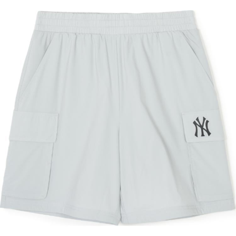 Order MLB New York Yankees Unisex Casual Soft Shorts Light Grey 3ASMB0443-50GRL