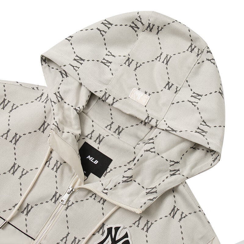 MLB New York Yankees Unisex Casual Stylish Beige Jacket 3AWJM0544-50CRD 圖 4