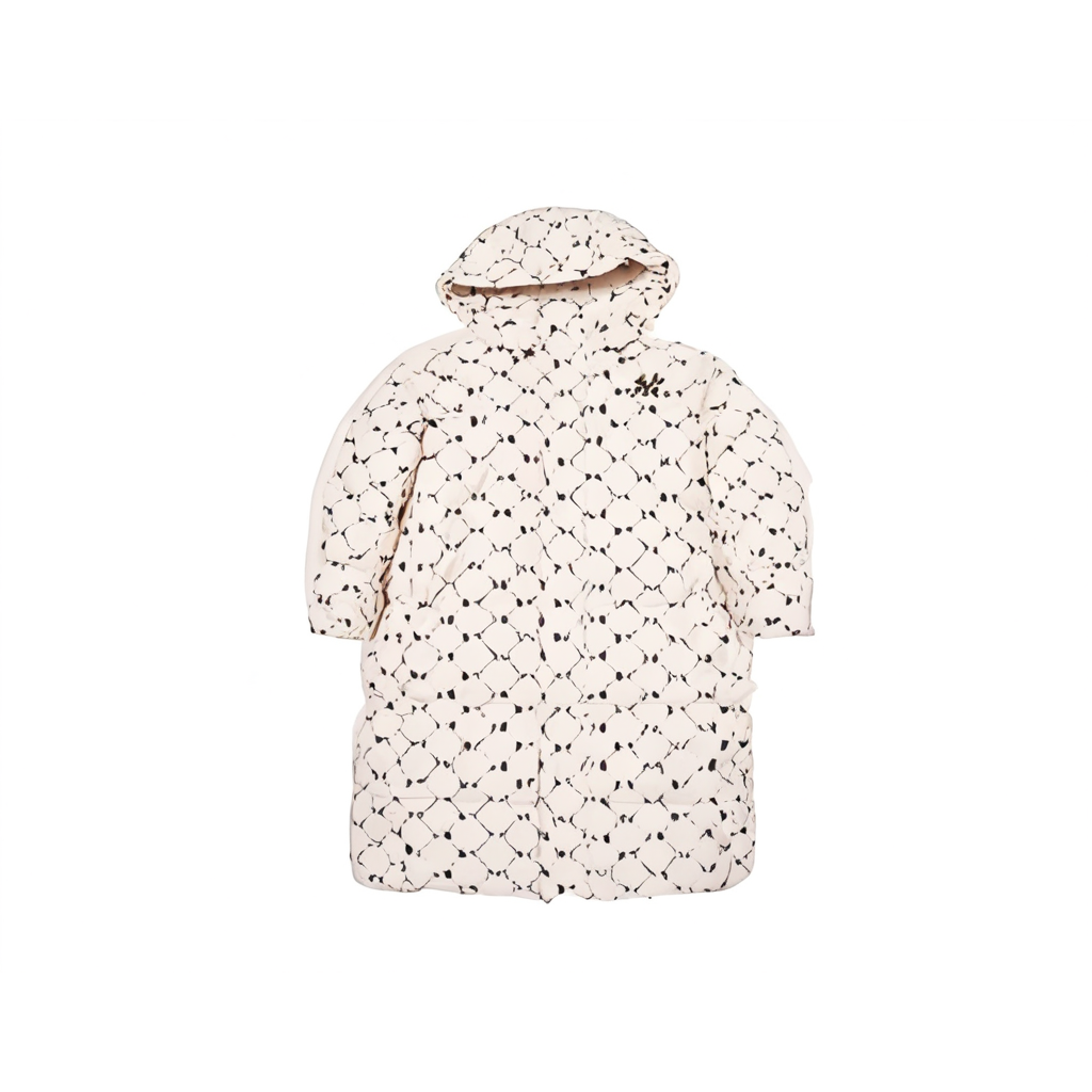 Order MLB New York Yankees Unisex Hooded Zip-Up Long Down Jacket Beige. 3ADJM1746-50CRD