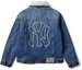 Lookbook MLB Jaket Denim Biru Muda Unisex New York Yankees 31JPN1041-50U