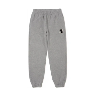 MLB New York Yankees Unisex Loose Fit Jogger Pants - Breathable Gray Sportswear 3APT00216-50MGS
