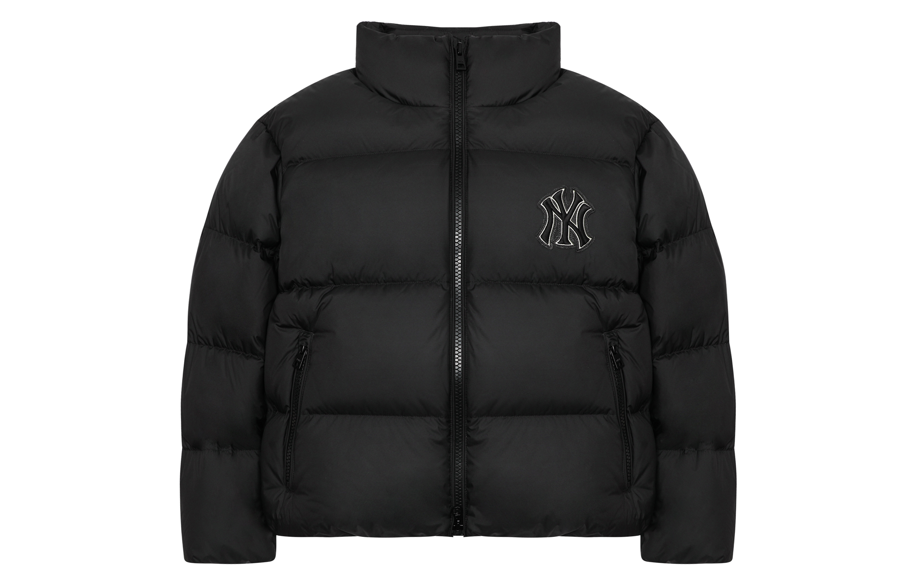 Buy MLB New York Yankees Unisex Printed Puffer Jacket Black Long Sleeve. 3ADJM1026-50BKS