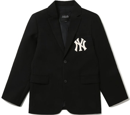 Blazer Negro Sólido Unisex MLB New York Yankees. 31JK01111-50L Order Blazer Negro Sólido Unisex MLB New York Yankees. 31JK01111-50L
