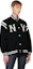 Shop MLB New York Yankees Varsity Cooper's Colorblock Jacket Unisex Black 3AJPV1546-50BKS