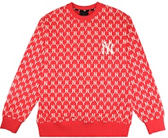 MLB New York Yankees Vintage Floral Crewneck Sweatshirt Unisex Red 31MTM2041-50R MLB New York Yankees Vintage Floral Crewneck Sweatshirt Unisex Red 31MTM2041-50R