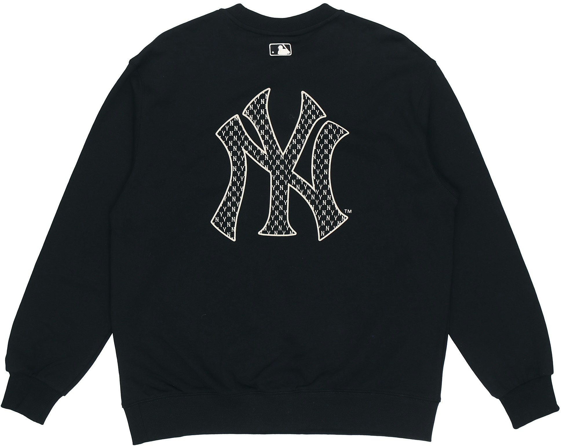 mlb-new-york-yankees-vintage-logo-crewneck-sweatshirt-unisex-black-3-amtm-0114-50-bks