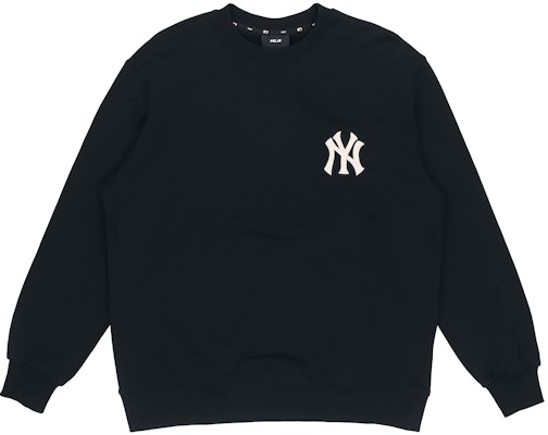 MLB 紐約洋基復古標誌黑色圓領衛衣 男女款 3AMTM0114-50BKS Lookbook MLB 紐約洋基復古標誌黑色圓領衛衣 男女款 3AMTM0114-50BKS