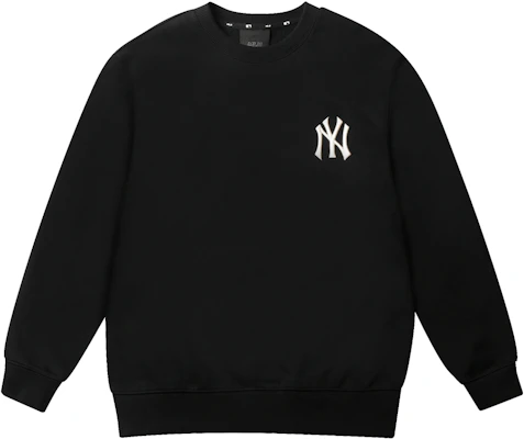 MLB纽约扬基复古标志刺绣男女黑色长袖卫衣 31MTM1041-50L Lookbook MLB纽约扬基复古标志刺绣男女黑色长袖卫衣 31MTM1041-50L