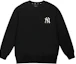 Lookbook MLB纽约扬基复古标志刺绣男女黑色长袖卫衣 31MTM1041-50L
