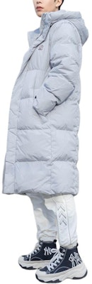 MLB 뉴욕 양키스 빈티지 로고 후드 롱 패딩 자켓 그레이 유니섹스 겨울 의류 3ADJJ0416-50GRS Purchase MLB 뉴욕 양키스 빈티지 로고 후드 롱 패딩 자켓 그레이 유니섹스 겨울 의류 3ADJJ0416-50GRS