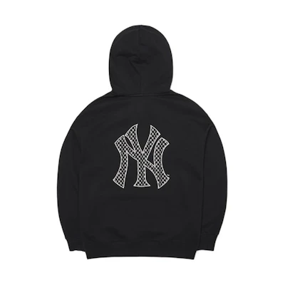 MLB New York Yankees Vintage Logo Hoodie Unisex Black 3AHDM0121-50BKS