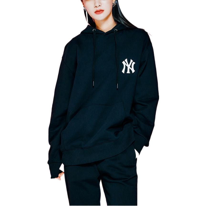 MLB New York Yankees Vintage Logo Hoodie Unisex Black 3AHDM0121-50BKS 圖 3
