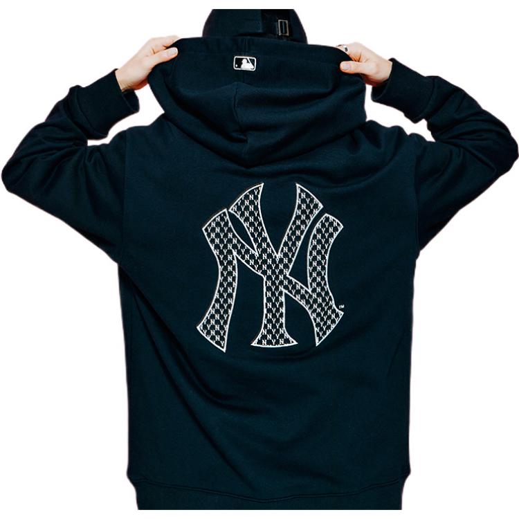 MLB New York Yankees Vintage Logo Hoodie Unisex Black 3AHDM0121-50BKS 圖 4