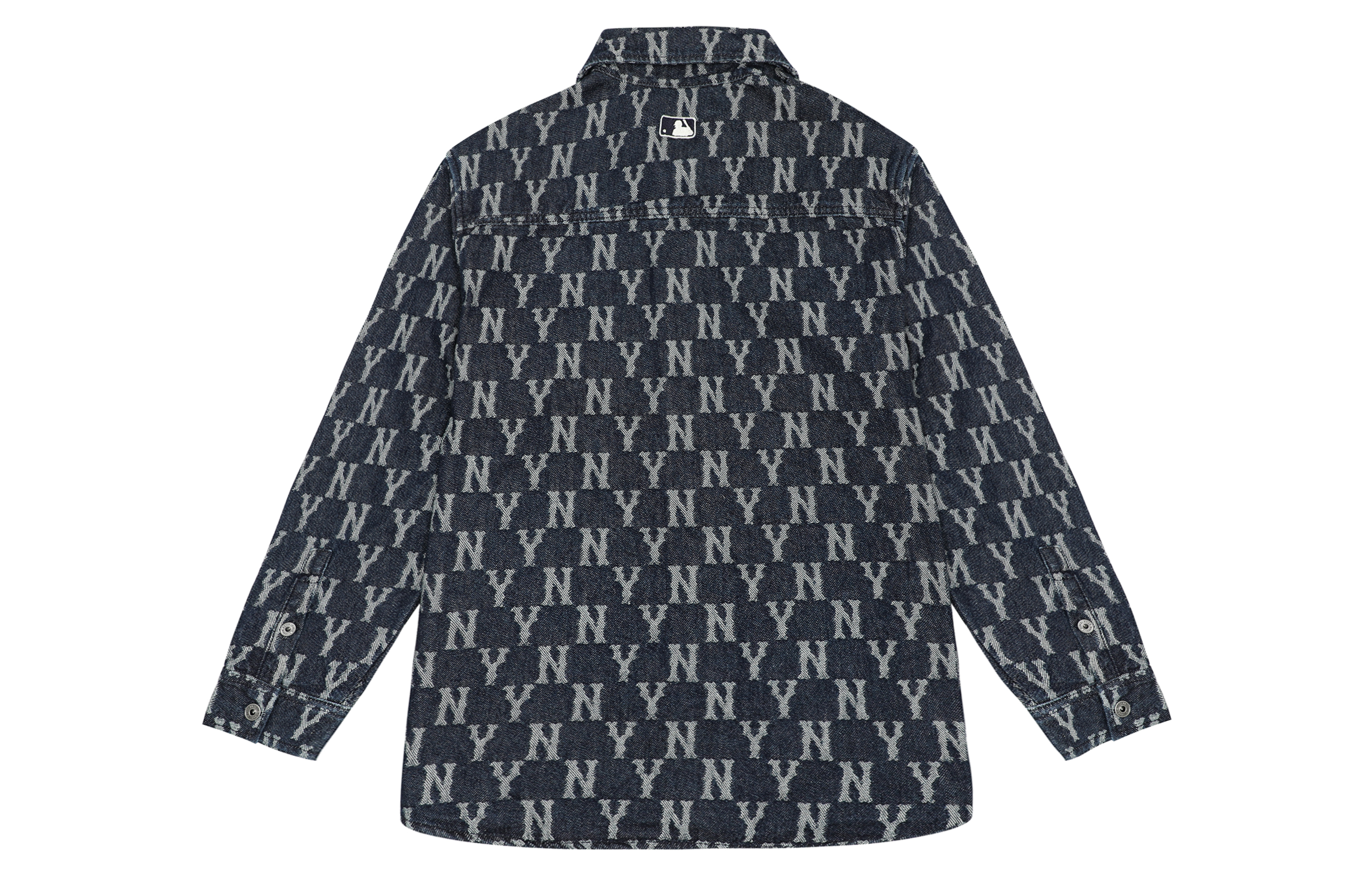 Lookbook MLB New York Yankees Logo Vintage Navy Long-Sleeve Retro Unisex Style. 3AWSN4014-50BLD