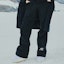 Shop MLB New York Yankees Waterproof Insulated Letter Print Ski Pants Unisex Black 3AWPBS126-50BKS