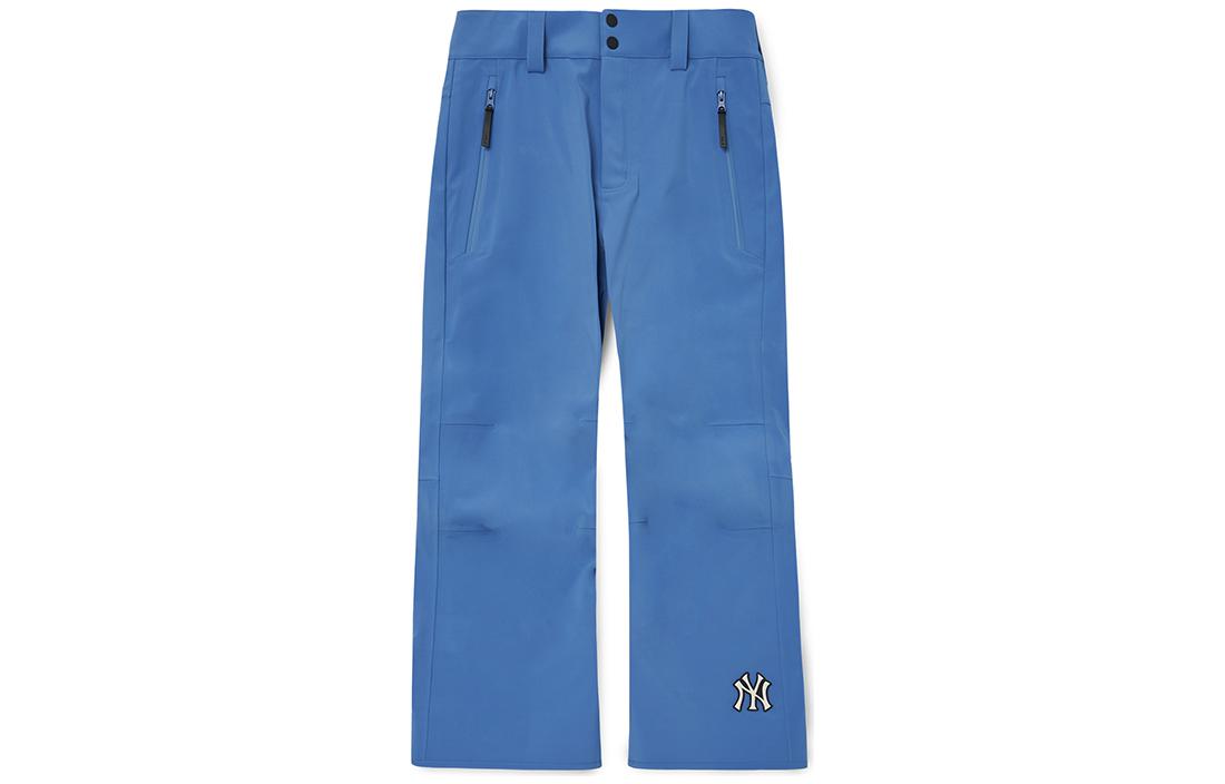 MLB New York Yankees Waterproof Letter Print Ski Pants Unisex Light Blue. 3AWPBS126-50CBL