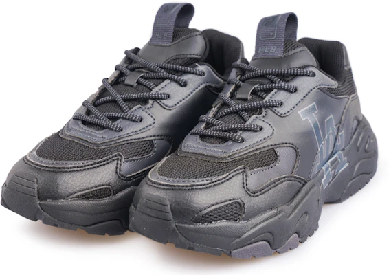 MLB XT 97 復古 增高 低幫 老爹鞋 男女同款 黑色 Lookbook MLB XT 97 復古 增高 低幫 老爹鞋 男女同款 黑色