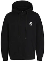 MLB NY Big Logo Hoodie Black Unisex Long Sleeve Pullover 31HDE1011-50L MLB NY Big Logo Hoodie Black Unisex Long Sleeve Pullover 31HDE1011-50L