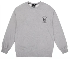 MLB NY Classic Letter Crewneck Pullover Sweatshirt Grey Unisex 31MTC2941-50M MLB NY Classic Letter Crewneck Pullover Sweatshirt Grey Unisex 31MTC2941-50M