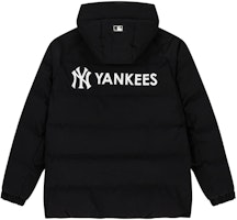 MLB NY Yankees Black Short Puffer Jacket Unisex - Windproof & Warm. 3ADJB2036-50BKS MLB NY Yankees Black Short Puffer Jacket Unisex - Windproof & Warm. 3ADJB2036-50BKS