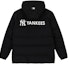 Order MLB 紐約洋基隊黑色短款羽絨外套 男女通用 - 防風保暖外套 3ADJB2036-50BKS