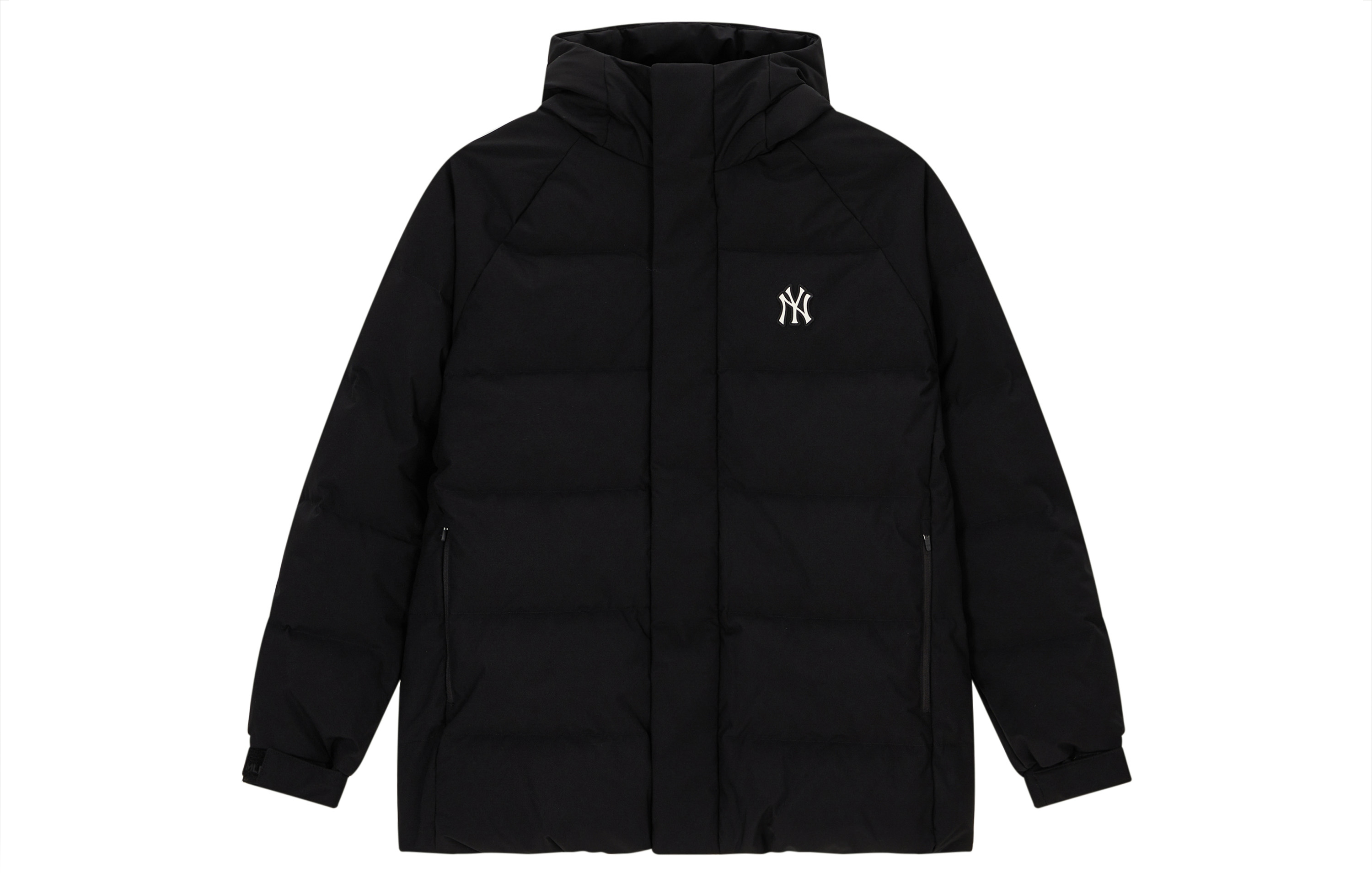 Lookbook MLB纽约扬基黑色短款羽绒服男女同款-防风保暖外套 3ADJB2036-50BKS