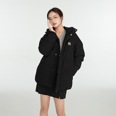 MLB 紐約洋基隊黑色短款羽絨外套 男女通用 - 防風保暖外套 3ADJB2036-50BKS Purchase MLB 紐約洋基隊黑色短款羽絨外套 男女通用 - 防風保暖外套 3ADJB2036-50BKS